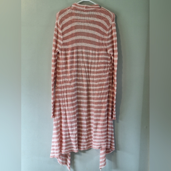 FREE PEOPLE FORGET ME NOT STRIPED DUSTER CARDIGAN - S - Picture 5 of 8
